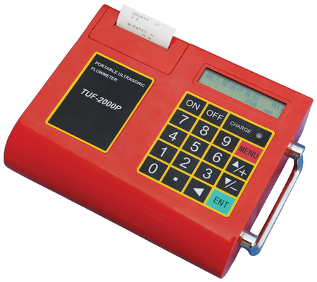 tuf-2000P Portatif ultrasonik Flowmetre, yüksek doğruluk sıvı akış ölçer